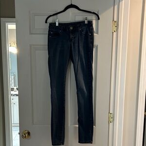 William Rast Dark Blue Skinny Jeans